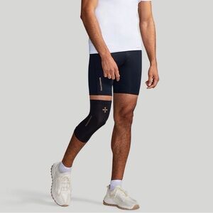 Tommie Copper Unisex Core Compression Knee Sleeves Black XXX LARGE (3X).     NWT